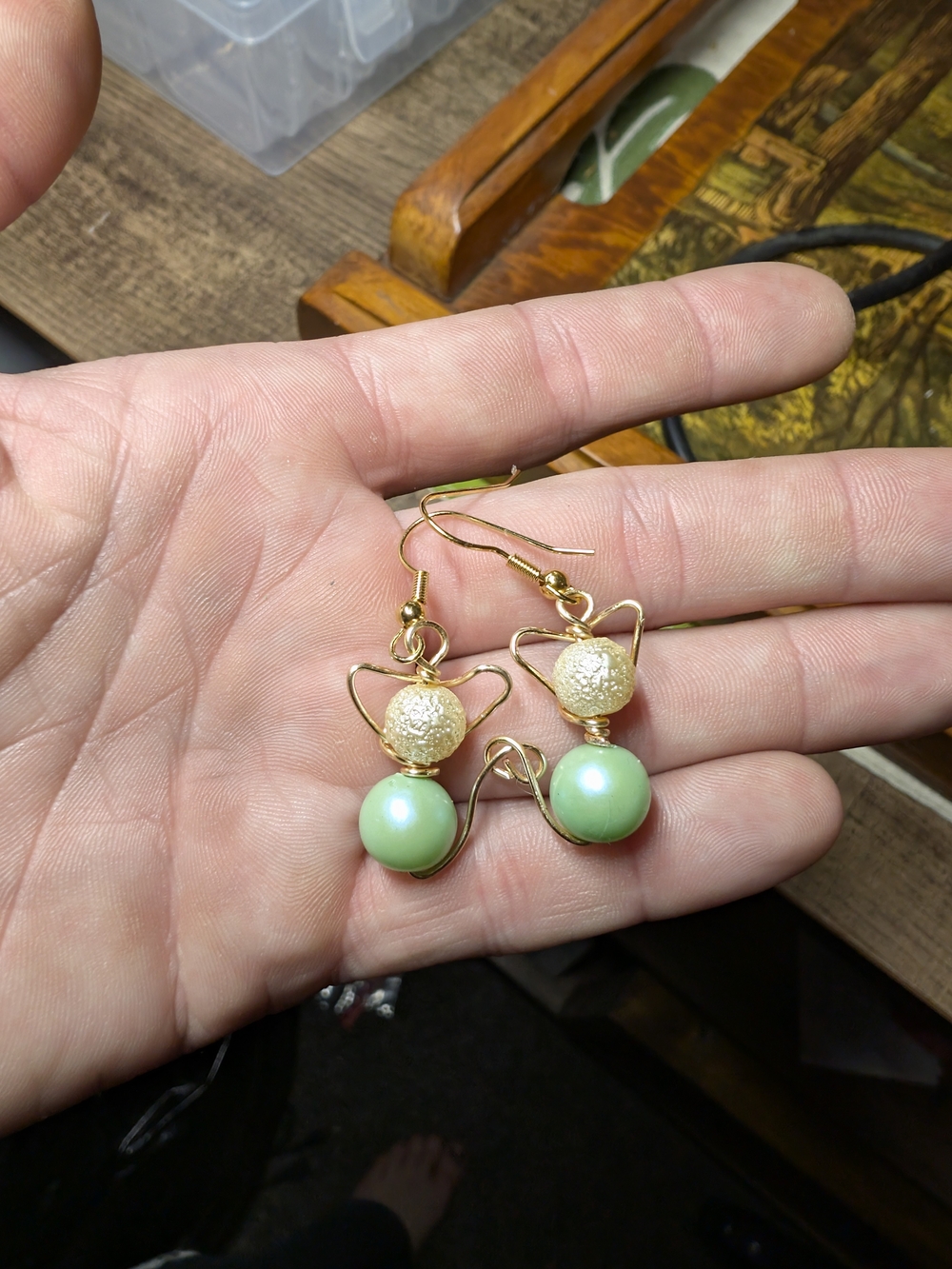 Super Cute Handmade Cat Earrings!